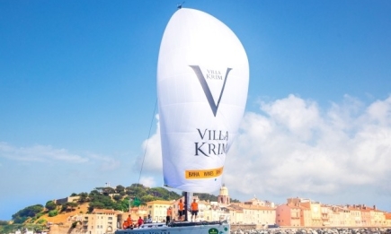 Яхта VillaKrim лидирует в парусной регате GiragliaRolexCup 2018