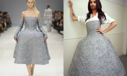 Кончита Вурст надела платье украинского дизайнера