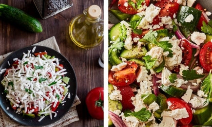 Шопський салат — швидкий і простий рецепт, який вам захочеться повторити