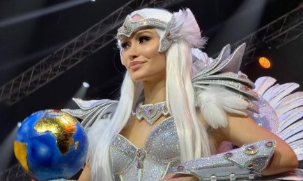 София Ткачук показала национальный костюм для Мисс Вселенная 2025, однако ее образ "разнесли" в Сети: "Что с ее стилистами?" (ФОТО)