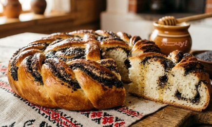 Смачніше за будь-які покупні солодощі: готуємо традиційну святкову паляницю з маком та медом (РЕЦЕПТ)