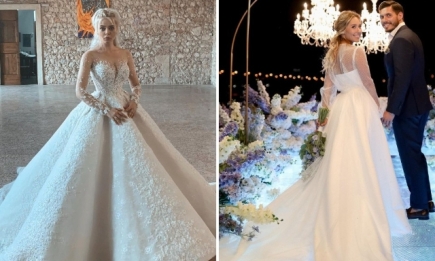 Самые яркие свадебные платья украинских звезд (ФОТО)