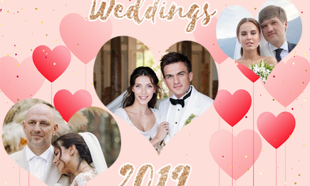 Самые громкие свадьбы звезд в 2019 году
