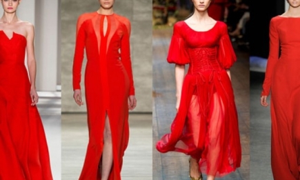 Красное платье на День Святого Валентина: 15 вариантов наряда