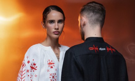 Ударные беспилотники и ракета: ко Дню защитника в Украине создали вышиванку с оружием (ФОТО)