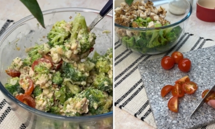 Вкусный новогодний салат с курочкой и брокколи: этот шедевр захочется готовить снова и снова! (РЕЦЕПТ)