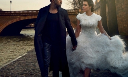 Ким Кардашьян выбрала свадебный наряд