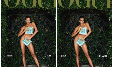Модель Ирина Шейк снялась обнаженной для новой обложки Vogue Czechoslovakia (ФОТО)