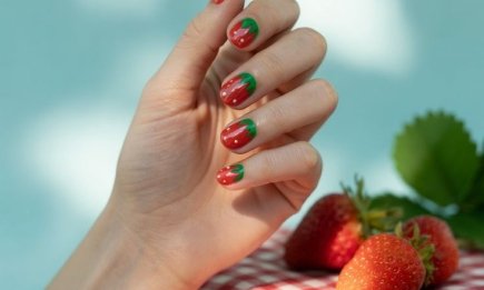 Шоколад, ягоды и зефир: самые стильные варианты "вкусного" дизайна ногтей (фото)