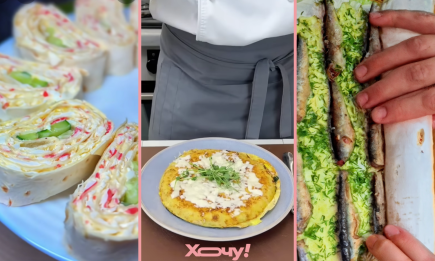 Три шикарні закуски з лаваша: готовий святковий стіл за 15 хвилин (ВІДЕО)