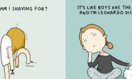 Одиночество с юмором: комиксы, в которых узнает себя каждая одинокая девушка
