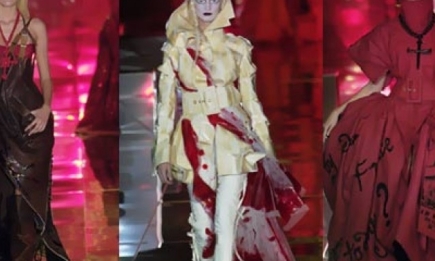 Бал монстров от Джона Гальяно на неделе высокой моды в Париже (ФОТО)