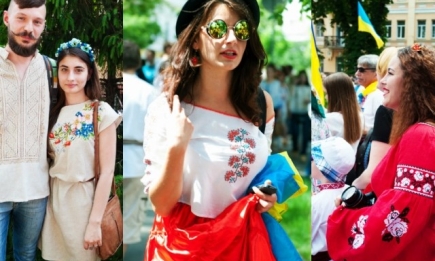 Street style: как киевляне носят вышиванки