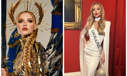 Невозможно отвести взгляд! Самые эффектные образы Виктории Апанасенко на конкурсе "Мисс Вселенная-2022" (ФОТО)