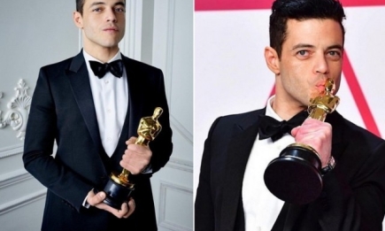 Рами Малек упал со сцены "Оскара", но это вряд ли испортит впечатление от его речи (ВИДЕО)
