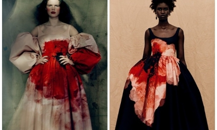 Кровавая мода: Alexander McQueen представили новую коллекцию (ФОТО)
