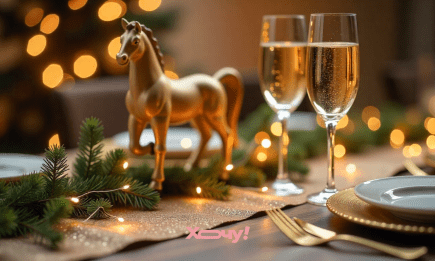 Що ставити на новорічний стіл 2026: які страви задобрять Вогняного Коня