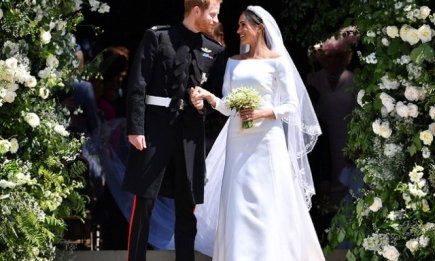Первая годовщина: Меган Маркл и принц Гарри показали уникальные фото со свадьбы (ВИДЕО+ФОТО)