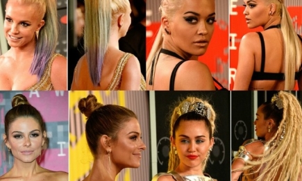 Как выглядели звезды на MTV Video Music Awards 2015: прически и макияж