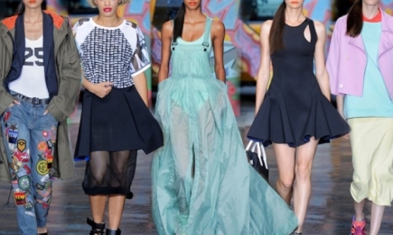 Неделя моды в Нью-Йорке: DKNY весна-лето 2014