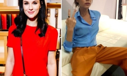 Маша Ефросинина предугадала тренд: Виктория Бекхэм носит наряд, как у украинской телеведущей