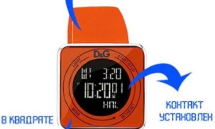 Модная новинка от D&G: «апельсиновые» часы