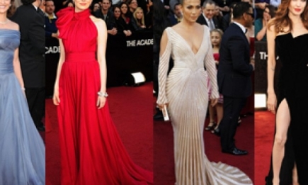"Оскар-2012": платья знаменитостей