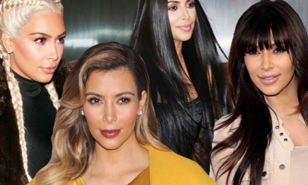 День рождения Ким Кардашьян: как менялись стрижка и цвет волос теледивы за последние 10 лет