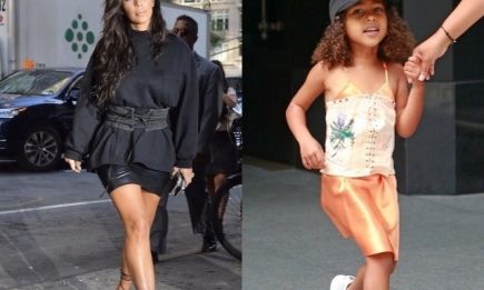 Ким Кардашьян оправдалась за то, что одела корсет на 4-летнюю дочь Норт Уэст (ФОТО)