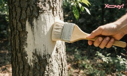 Белите деревья в августе — и будете довольны результатом! Больше не о чем спорить