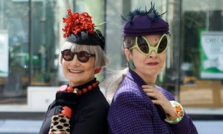Уличная мода: самые стильные бабушки сентября