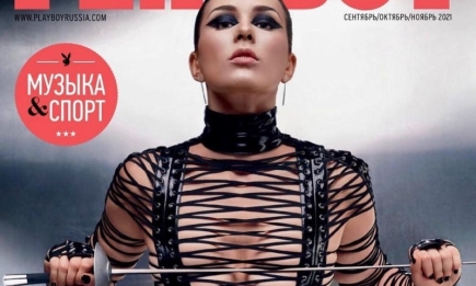 В образе фехтовальщицы: MARUV снялась для обложки российского Playboy (ФОТО)