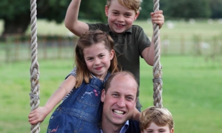 Герцоги Кембриджские поделились новыми семейными снимками с легендарным британским натуралистом (ФОТО)