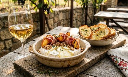 Сочный персик, прошуто и нежный сыр: рецепт невероятной закуски, от которой просто не оторваться (ВИДЕО)