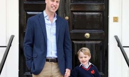 Принц Уильям рассказал о поведении принца Джорджа в школе в первый день обучения