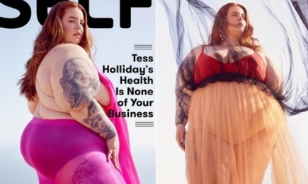 Plus-size модель Тесс Холлидей появилась на обложке журнала о здоровье