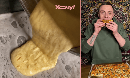 Просто выливаем тесто на пергамент: самый простой рецепт шикарной пиццы (ВИДЕО)