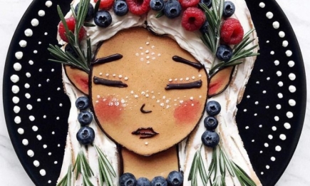 Шедевры на тарелке: как выглядят потрясающие картины из еды (ФОТО)