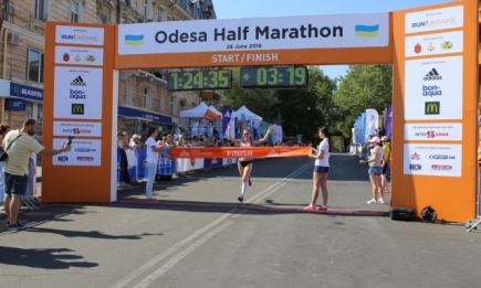 Результаты международного полумарафона Odesa Half Marathon 2016