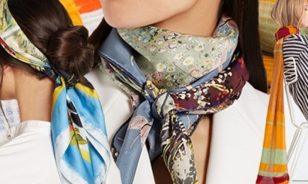 Модные платки и шарфы на весну: как выбрать, где купить, с чем носить
