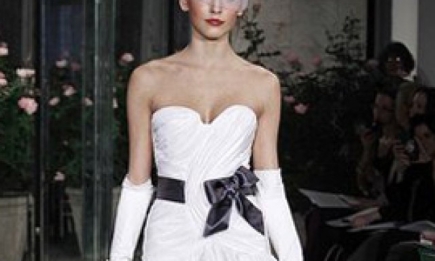 Свадебная мода-2011: новое у Badgley Mischka, Marchesa и Oscar de la Renta