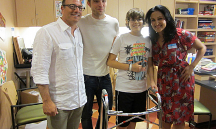 Роберт Паттинсон посетил детскую больницу в Лос-Анджелесе