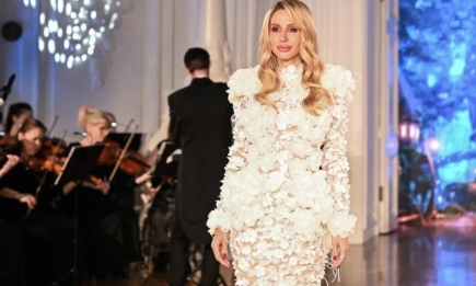 Сама нежность: LOBODA вышла на подиум в роскошном свадебном платье (ФОТО)