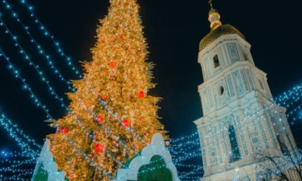 Новогодняя елка в Киеве — одна из самых лучших в Европе (ФОТО)