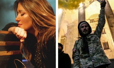 Наталья Могилевская эмоционально поддержала протестующих в Гурзии: видео с места событий