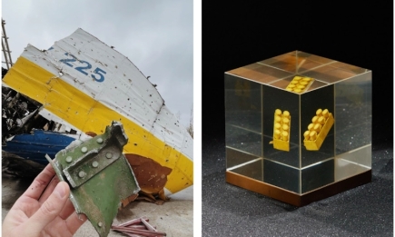 Символичный обломок самолета "Мрія" и детские игрушки: в Киеве создали Музей фрагментов войны