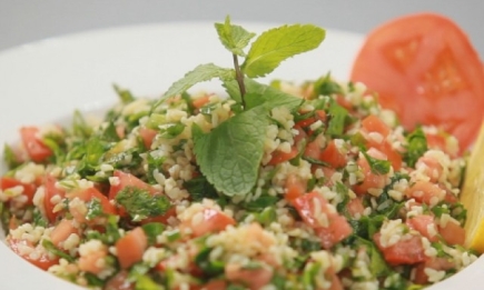 Ливанский салат с булгуром "Табуле". Видео-рецепт