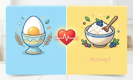 Яйца против кисломолочного сыра: ученые выяснили, что лучше есть утром, чтобы сердце работало как часы