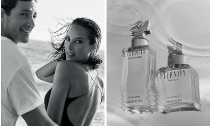 Вечная любовь: супермодель Кристи Тарлингтон и ее муж снялись в рекламе духов Calvin Klein (ФОТО)