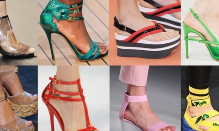 Модная обувь сезона весна-лето 2014: босоножки